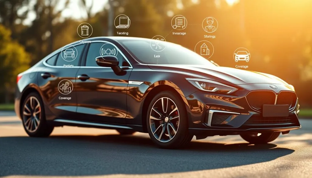 A vibrant and flexible car insurance policy takes center stage, its coverage options unfolding like a dynamic mosaic. The foreground features a sleek, modern vehicle against a softly blurred background, bathed in warm, natural lighting that accentuates the policy's versatility. Elegant icons and infographic elements hover around the car, illustrating the breadth of coverage choices available to the policyholder. The overall composition conveys a sense of confidence, security, and customization, reflecting the essence of Dairyland's comprehensive car insurance solutions. A vibrant and flexible car insurance policy takes center stage, its coverage options unfolding like a dynamic mosaic. The foreground features a sleek, modern vehicle against a softly blurred background, bathed in warm, natural lighting that accentuates the policy's versatility. Elegant icons and infographic elements hover around the car, illustrating the breadth of coverage choices available to the policyholder. The overall composition conveys a sense of confidence, security, and customization, reflecting the essence of Dairyland's comprehensive car insurance solutions.