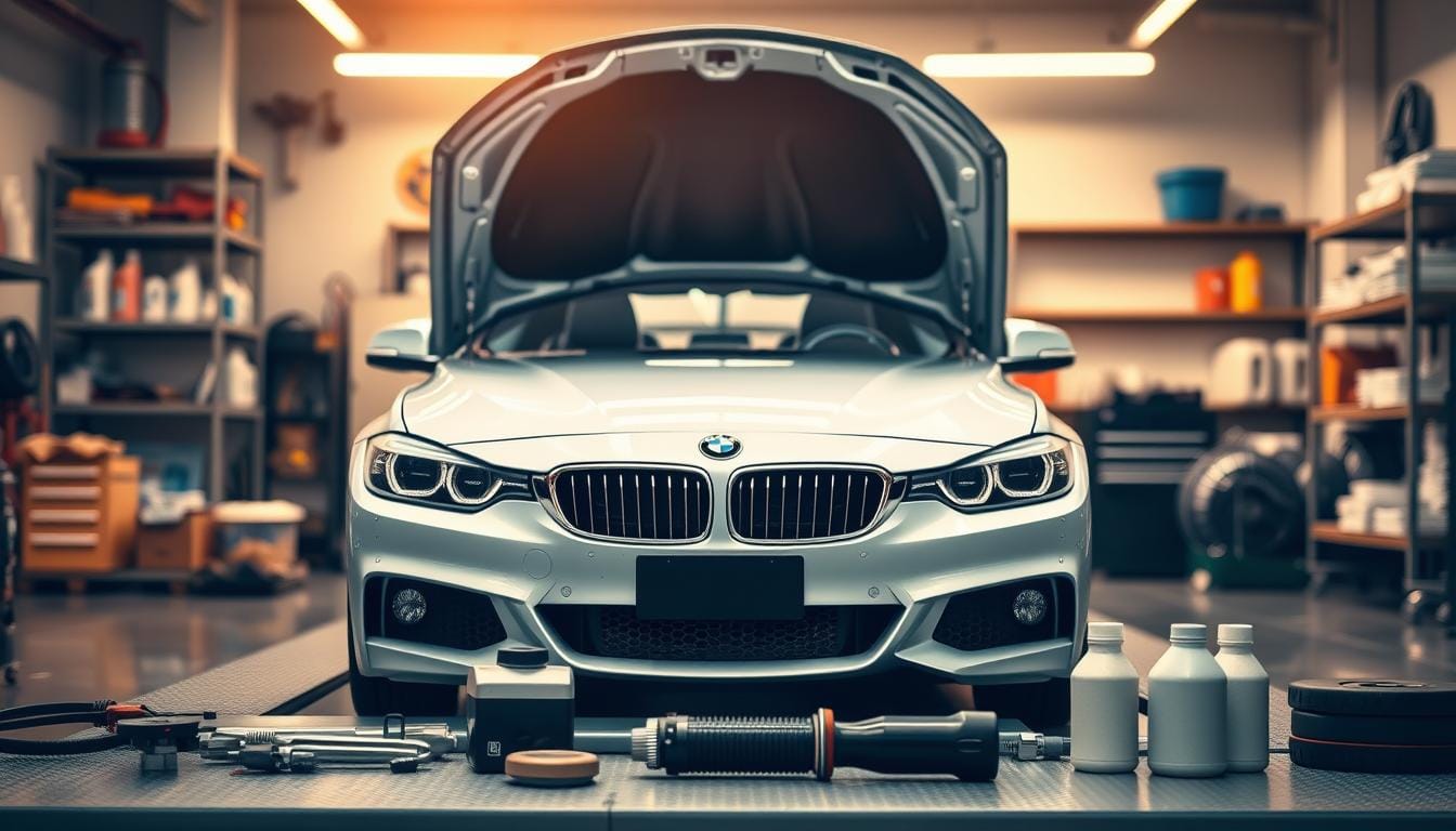 bmw oil change cost